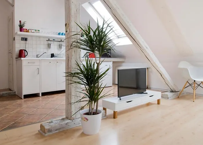 Bright Loft Next To The Ruin Pubs Free Airconditioner Free Coffee בודפשט